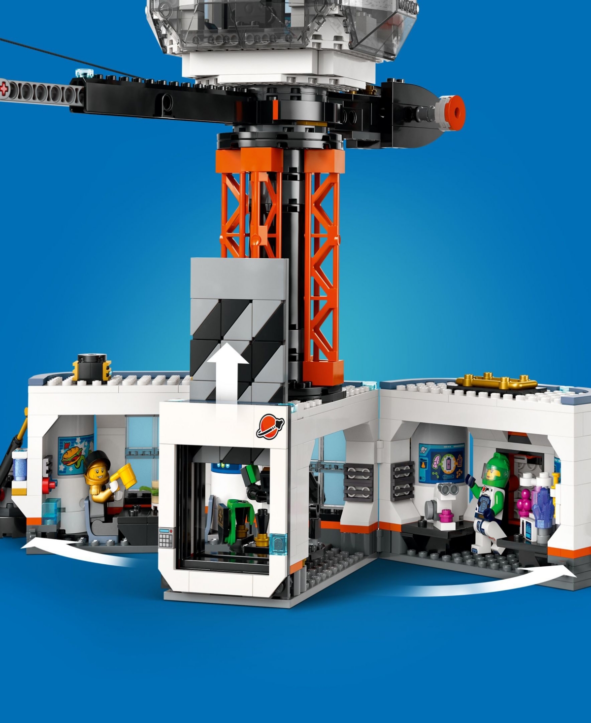 Lego City Space Base And Rocket Launchpad Set 60434 In No Color