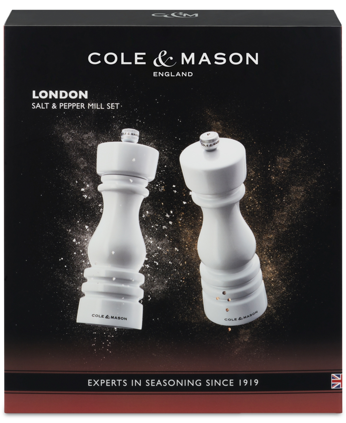 Cole Mason London Wooden Salt & Pepper Mill Gift Set