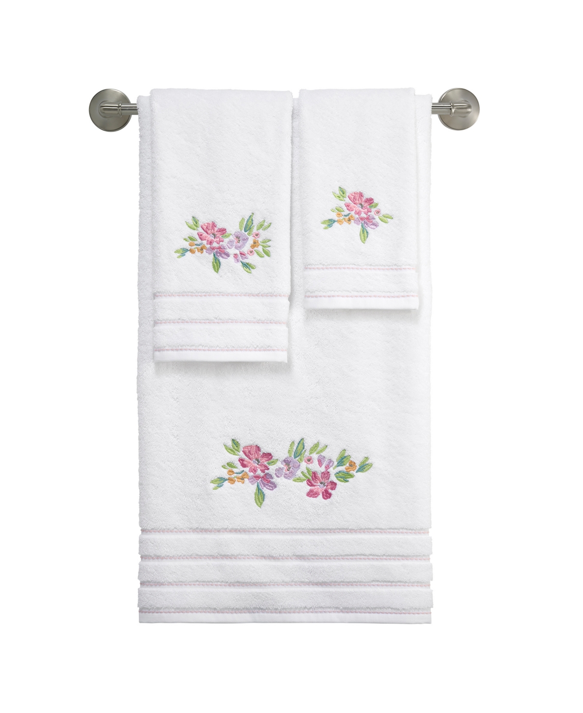Shop Izod Catalina 3-pc. Towel Set In White