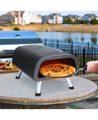12" Portable Electric Indoor and Outdoor Pizza Oven with Accessory Kit