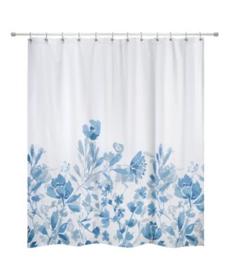 Mystic Floral Shower Curtain, 72" x 72"