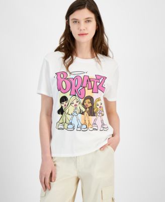 Love Tribe - Juniors' Bratz Crewneck Short-Sleeve T-Shirt