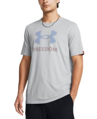Under Armour - Men's Relaxed Fit Freedom Logo Short Sleeve T-Shirt