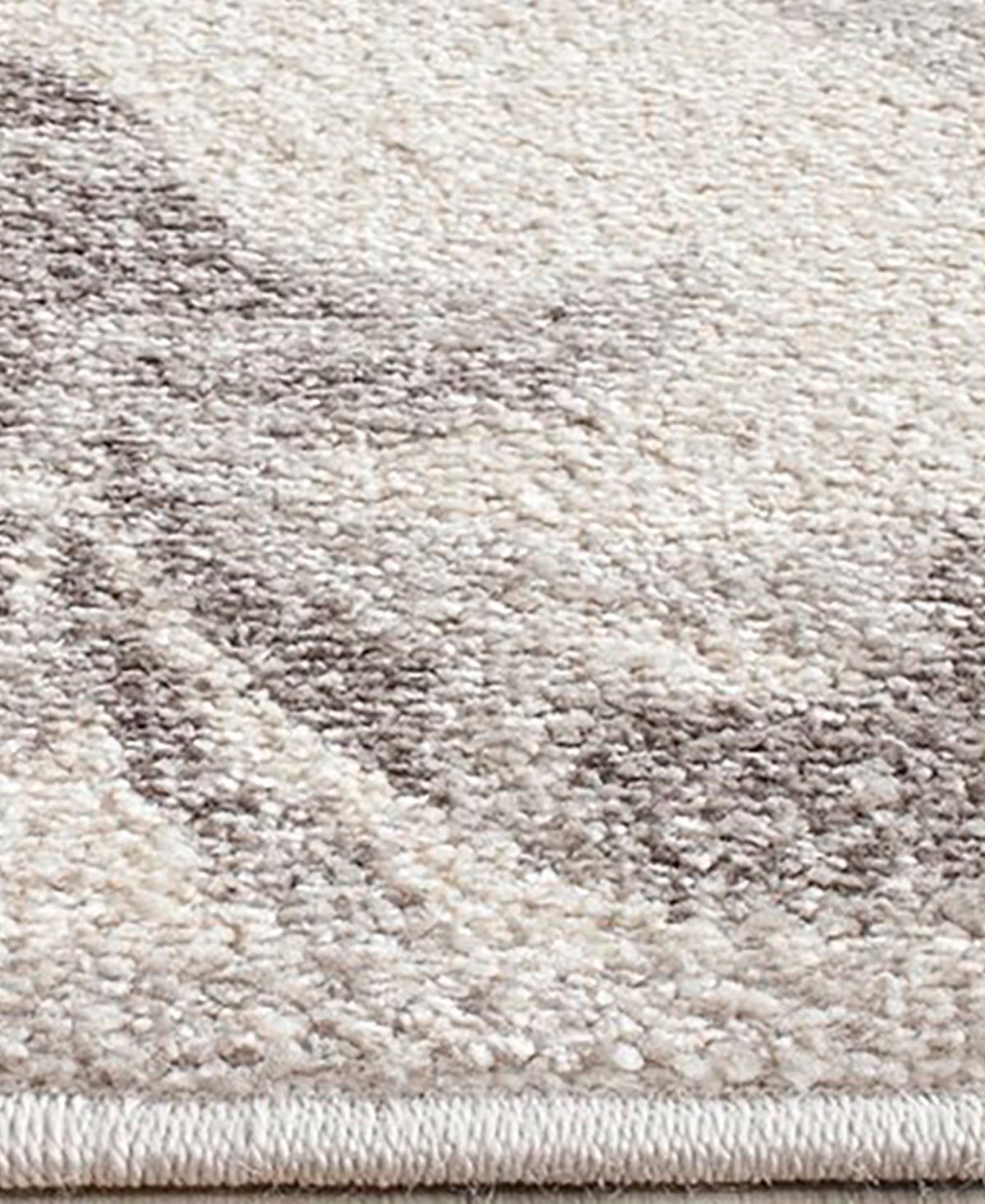 Safavieh Amherst AMT428and Light Gray Round Area Rug - Ivory