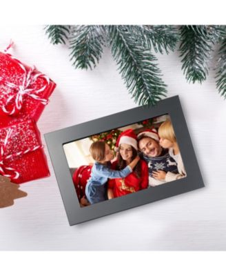 10.1" WiFi Digital Photo Frame with Photos/Videos sharing – Elegant Metal Frame