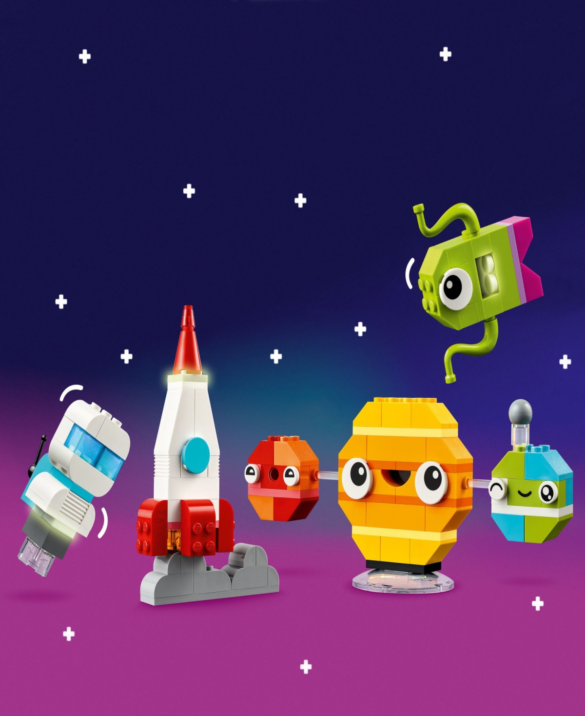 Lego Classic Creative Space Planets Aliens And Rocket Ship Toy 11037 In No Color