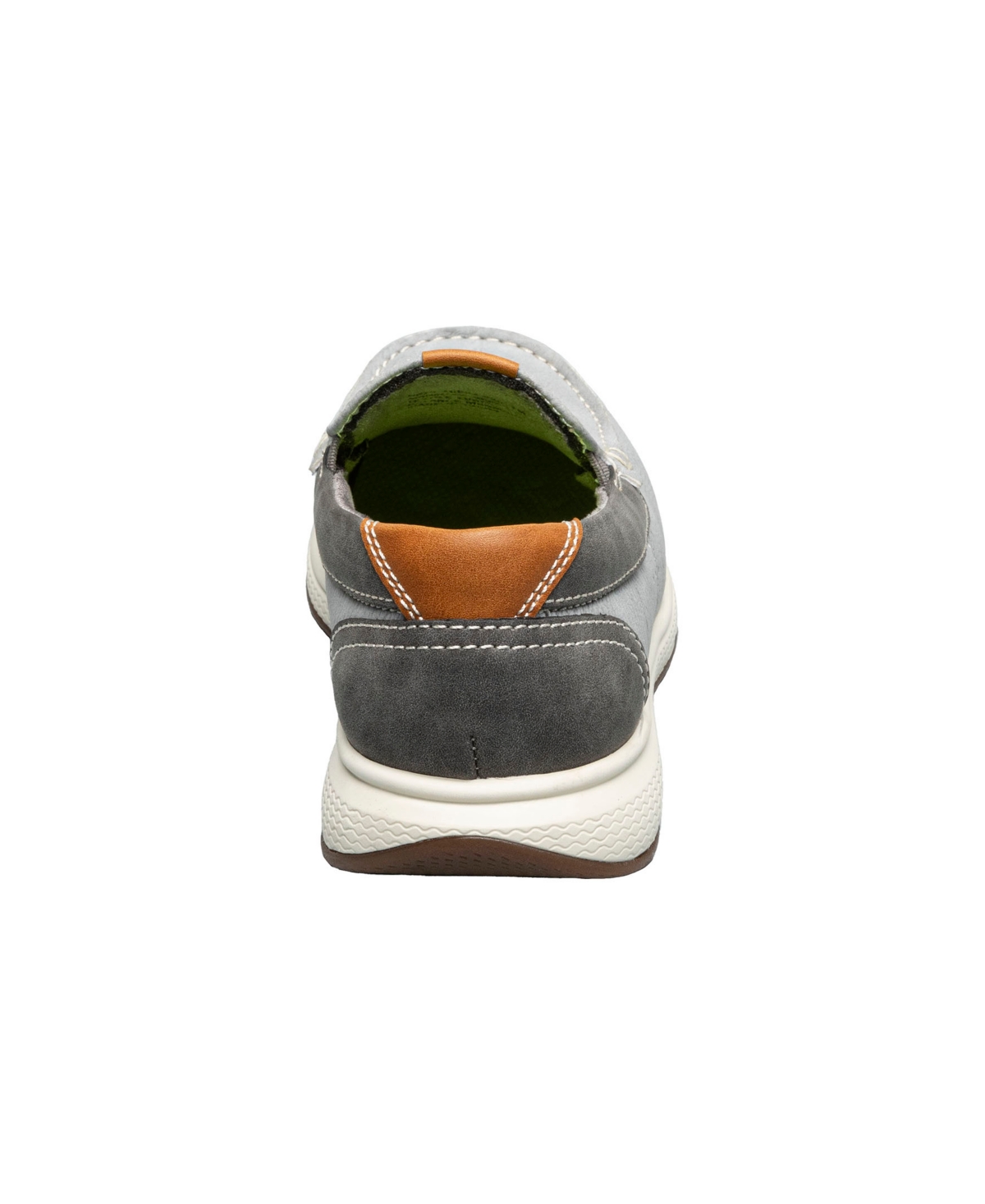 Shop Florsheim Boys Crossover Jr. Moc Toe Slip On Sneaker In Gray