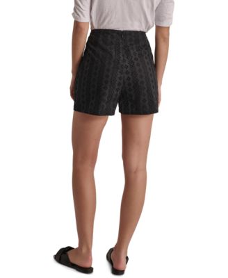 Women's Cotton Eyelet Shorts