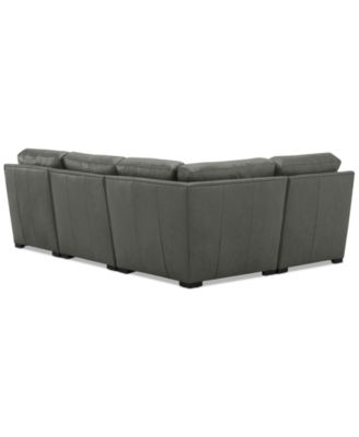 Radley 101" 4-Pc. Leather Corner Sectional