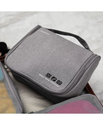 World Travel Essentials Hanging Toiletry Case