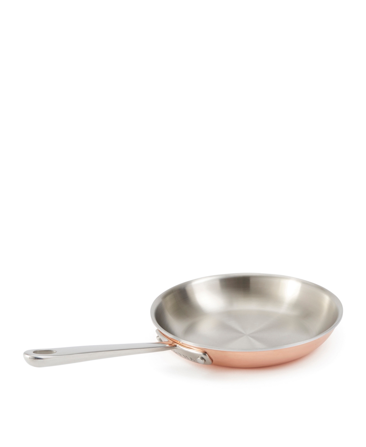 Shop Martha Stewart Collection Stainless Steel 8" Saute Fry Pan In Copper
