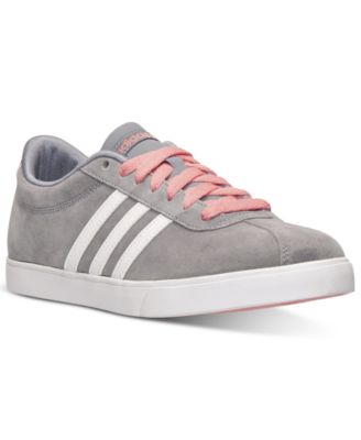 adidas Women s Courtset Casual Sneakers from Finish Line Macy s