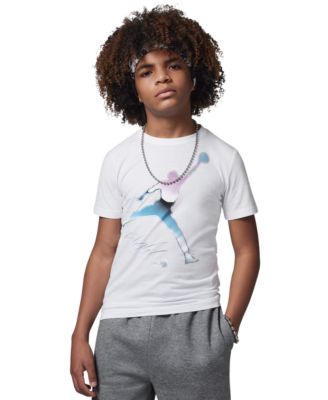 Jordan - Big Boys Jumpman Flight Chrome Short Sleeve T-Shirt