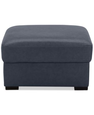 Radley 32"  Leather Ottoman