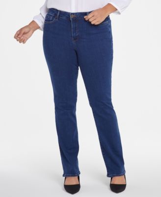 Plus Size Marilyn Straight Jean