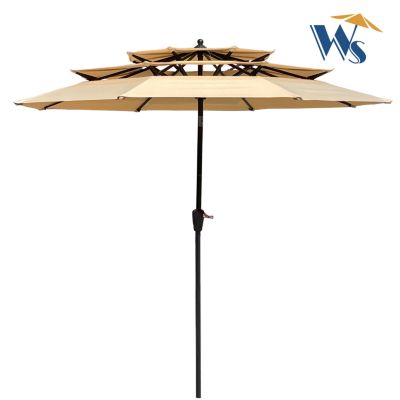Streamdale 9FT Tilting Umbrella with Wind Vents