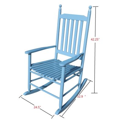 Wooden Porch Rocker Chair IV
