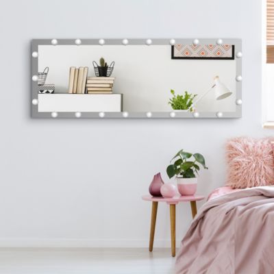 Streamdale Modern LED Wall-Mounted Full-Body Mirror