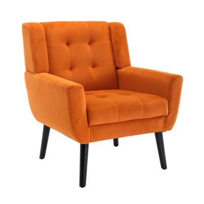 Streamdale Modern Velvet Accent Chair for Living or Bedroom