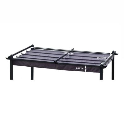 Streamdale 13x10FT Outdoor Pergola Canopy Replacement Fabric