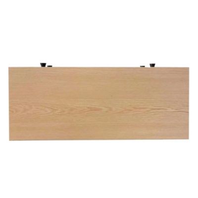 2-Drawer Entryway Shoe Organizer, Wood Grain Top