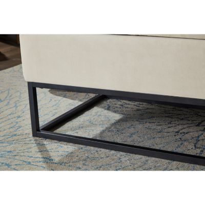 Streamdale 58.6" Bed Bench Metal Base With Storage Velvet