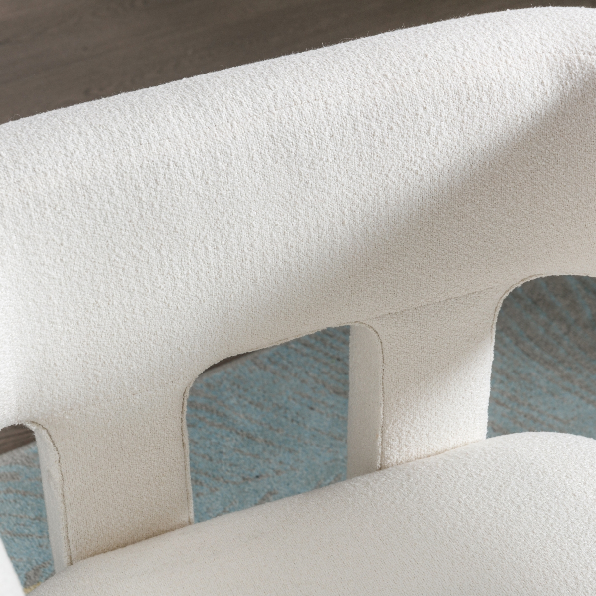 Streamdale Furniture Contemporary Designed Fabric Upholstered Accent Chair Dining Chair For Living Room, Bedroom