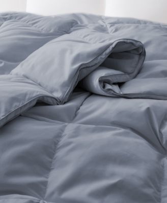 Medium Warmth Goose Feather Down Fiber Comforter, Full/Queen