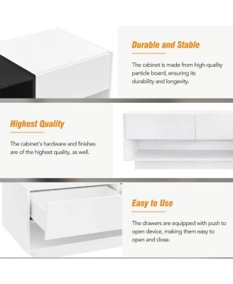 Stylish TV Stand with Perfect Storage for 80" TVs