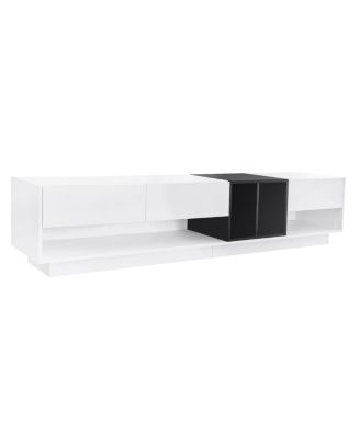 Stylish TV Stand with Perfect Storage for 80" TVs