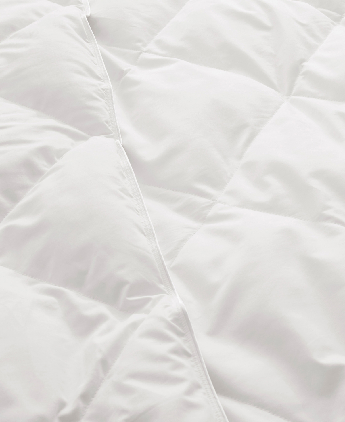 Unikome Lightweight White Goose Down Feather Fiber Comforter , Twin In White