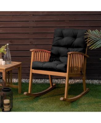 Tufted Outdoor Patio Chair Seating Pad