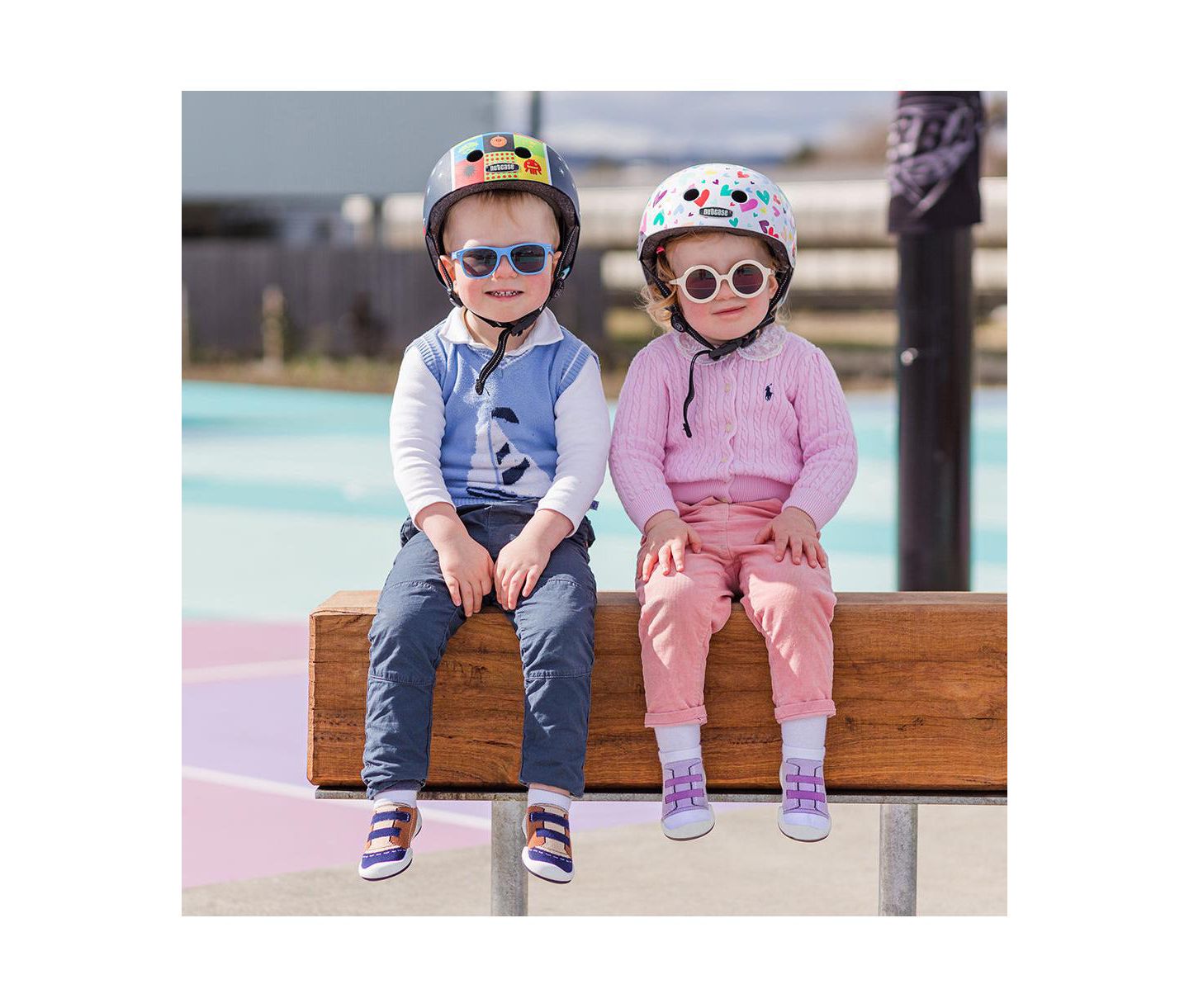 Обувь Komuello Breathable Washable Non-Slip Sock Shoes Walker - Violet для девочек-малышей — фото 10