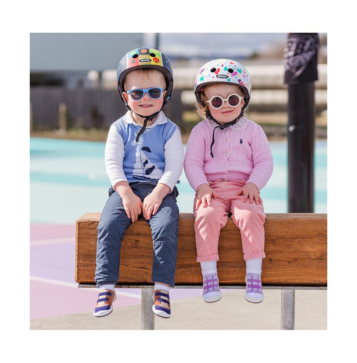 Детские Komuello Infant Girl Breathable Washable Non-Slip Sock Shoes Walker - Violet — фото 11