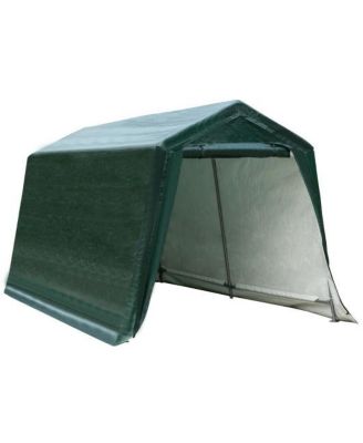 Outdoor Storage Shelter with Sidewalls for Car and Equipment