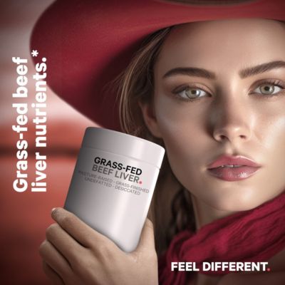 Grass Fed Beef Liver Supplement Superfood, Freeze Dried Non-Defatted, Desiccated Beef Liver Glandulars Bovine Pills Beef Vitamins 180 Capsules