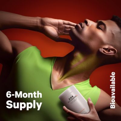 ADK Vitamins Supplement - Essential Vitamin A, Vitamin D3 5000 IU, Vitamin K1 & K2 (MK4 & MK7) - 6-Month Supply - A D K Vitamins, 180 Capsules