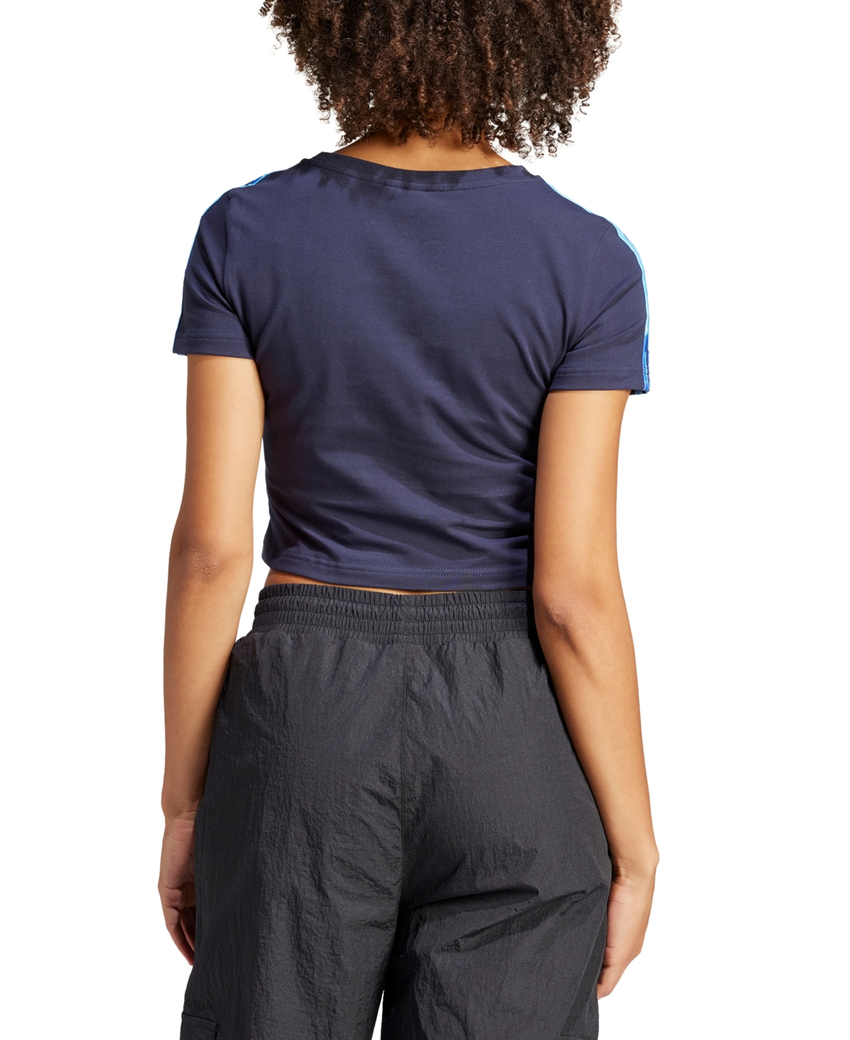 adidas Women's Essentials 3 Stripes Cropped 
