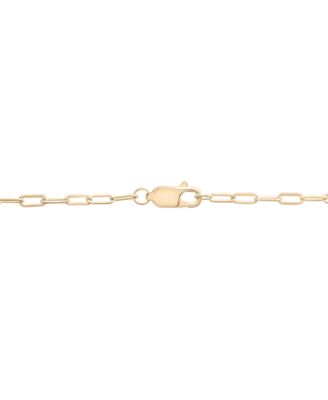 Nano Emerald Color Baguette Bar Pendant Necklace (1 ct. t.w.) in Gold Vermeil, 17" (Also in Nano White Sapphire Color, Nano Ruby Color, & Blue Sapphire Color), Created for Macy's