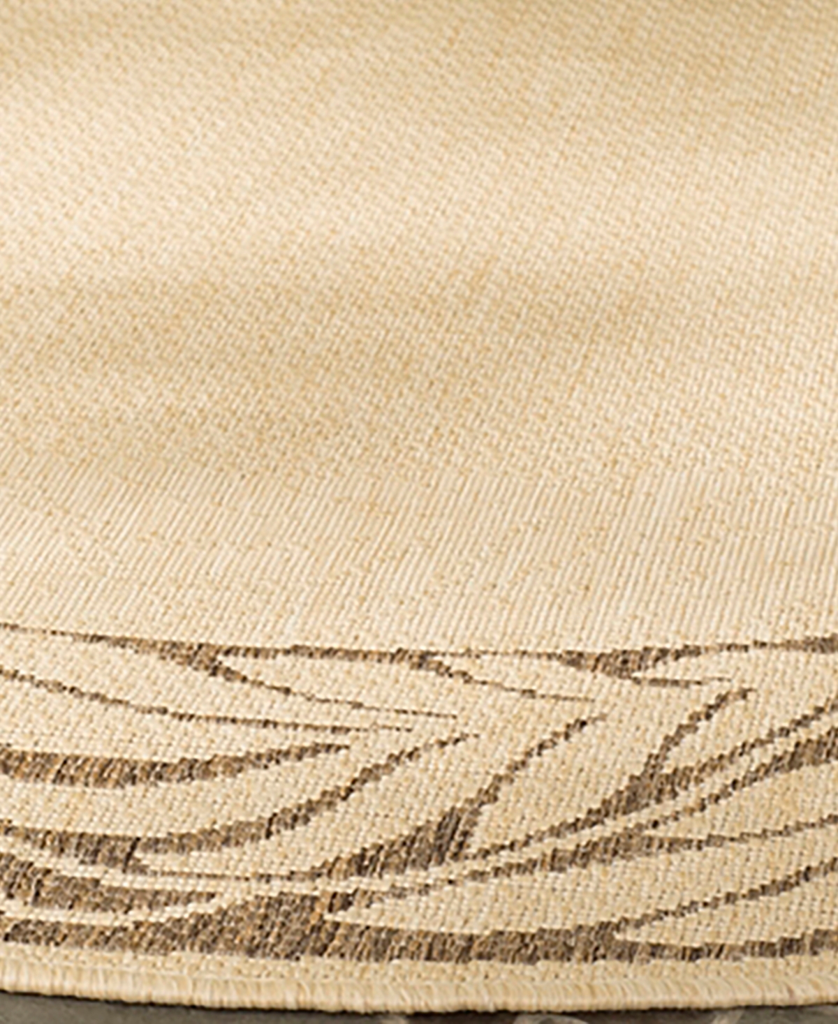 Safavieh Courtyard CY1551 Natural and Brown 5'3