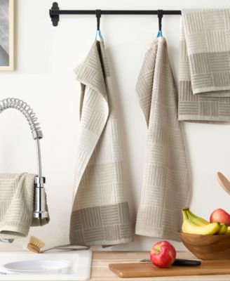 Basics Basketweave Kitchen Towel, Set of 4