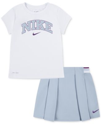 Nike Toddler Girls Prep In Your Step Skort Top Set Macy's