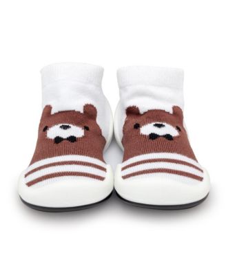 Infant Boys Breathable Washable Non-Slip Sock Shoes Big Bear
