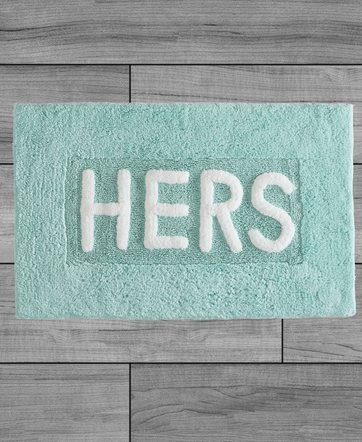 Jean Pierre Hers Cotton Bath Rug, 21" x 34"