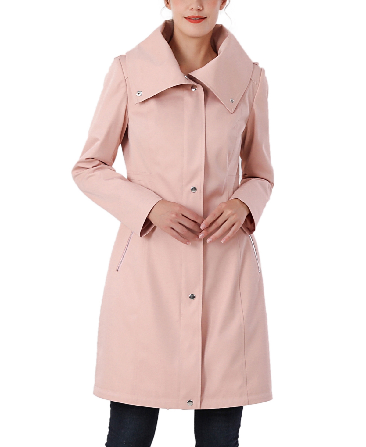 kimi + kai Women's Alys Water Resistant Hooded Anorak Coat