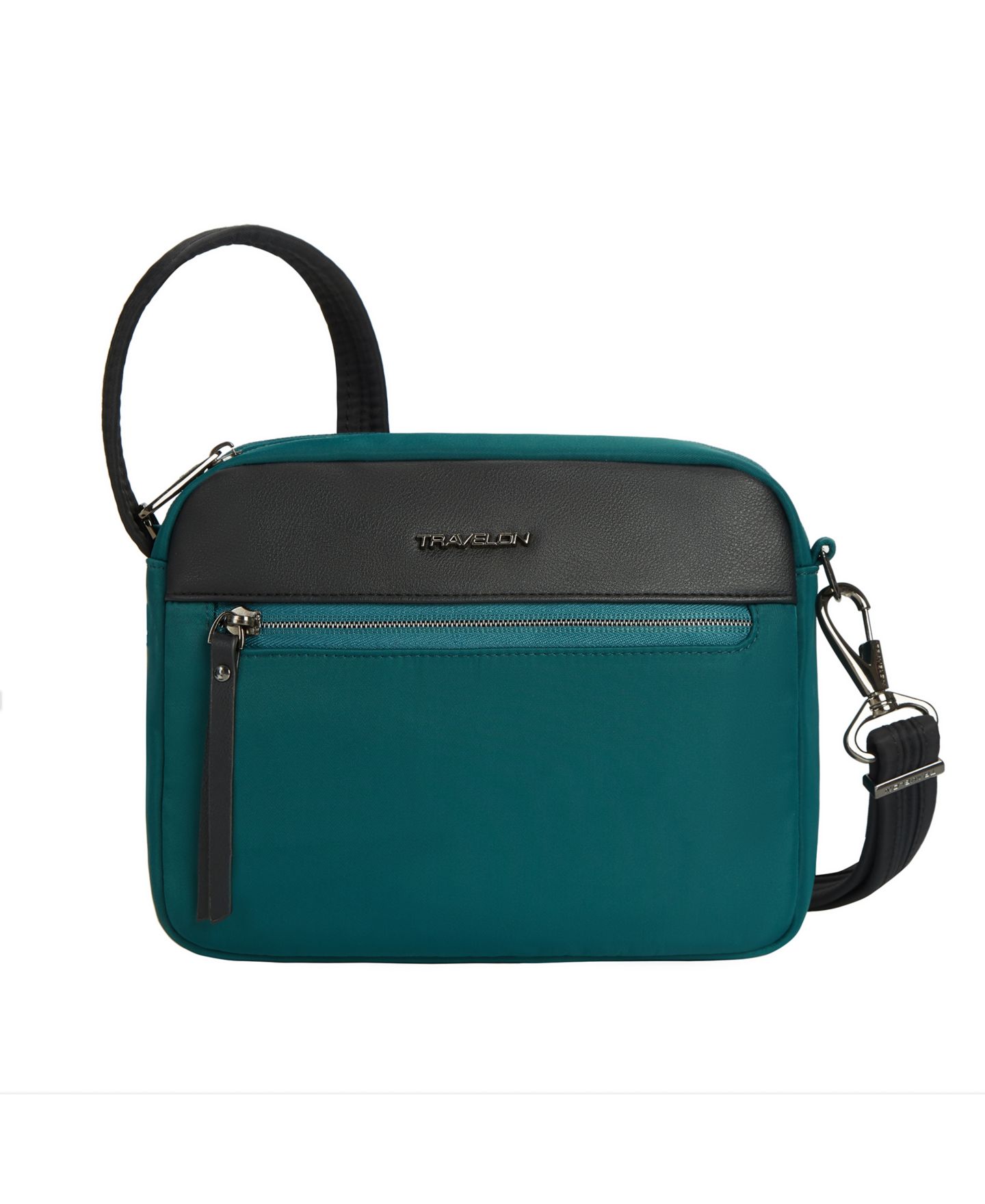 Женская сумка Travelon Anti-Theft Addison Small Crossbody, цвет: Чёрный — фото 19