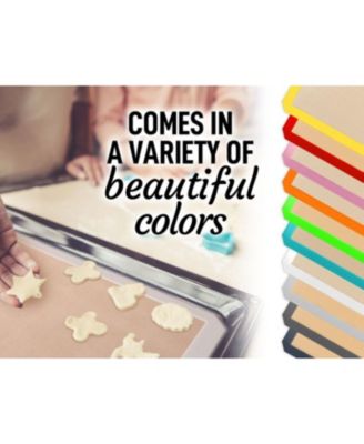 (2 Pack) Silicone Baking Mat Sheet Set - Reusable Baking Mat Nonstick