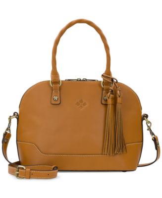 Patricia Nash ribbons and online raffia collection Mellini dome satchel