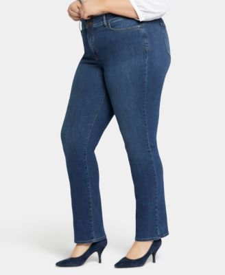 Plus Size Marilyn Straight Leg Jeans