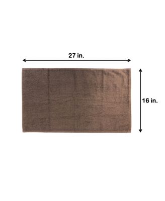 Bleach-Safe Cotton Salon Towels (12 Pack), Jr. Size 16x27 in., Solid Color, Absorbent Hair Drying Towel, Perfect for Salon and Spa